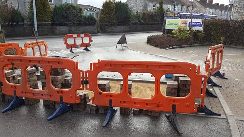 Brick paving repairs